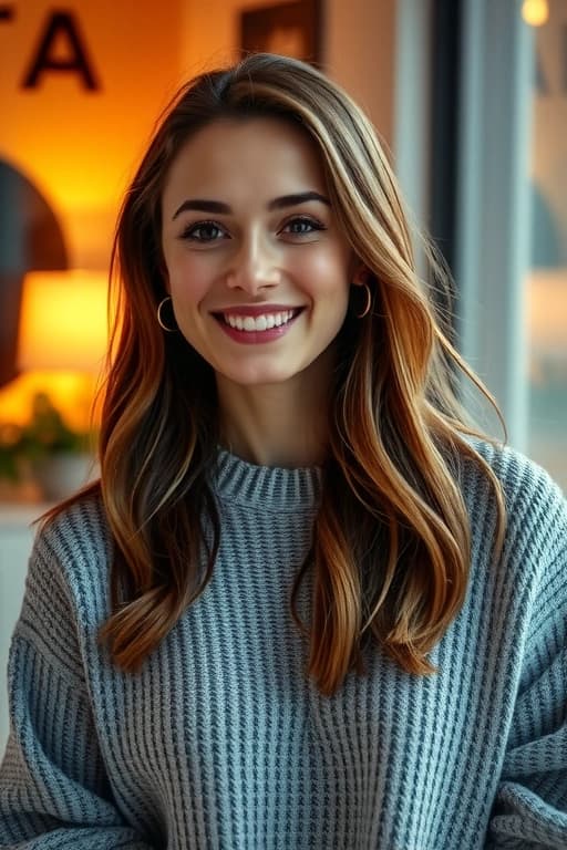 Girl Next Door — Warm, caring, daily connection