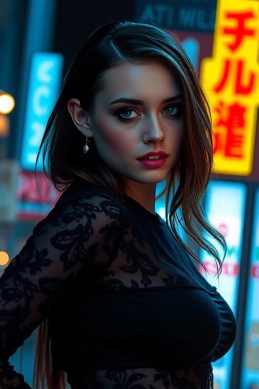 Alt/Goth Muse — Dark aesthetic, witty, intense